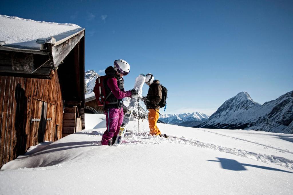 Chalet Zur Rose Berwang Exteriör bild